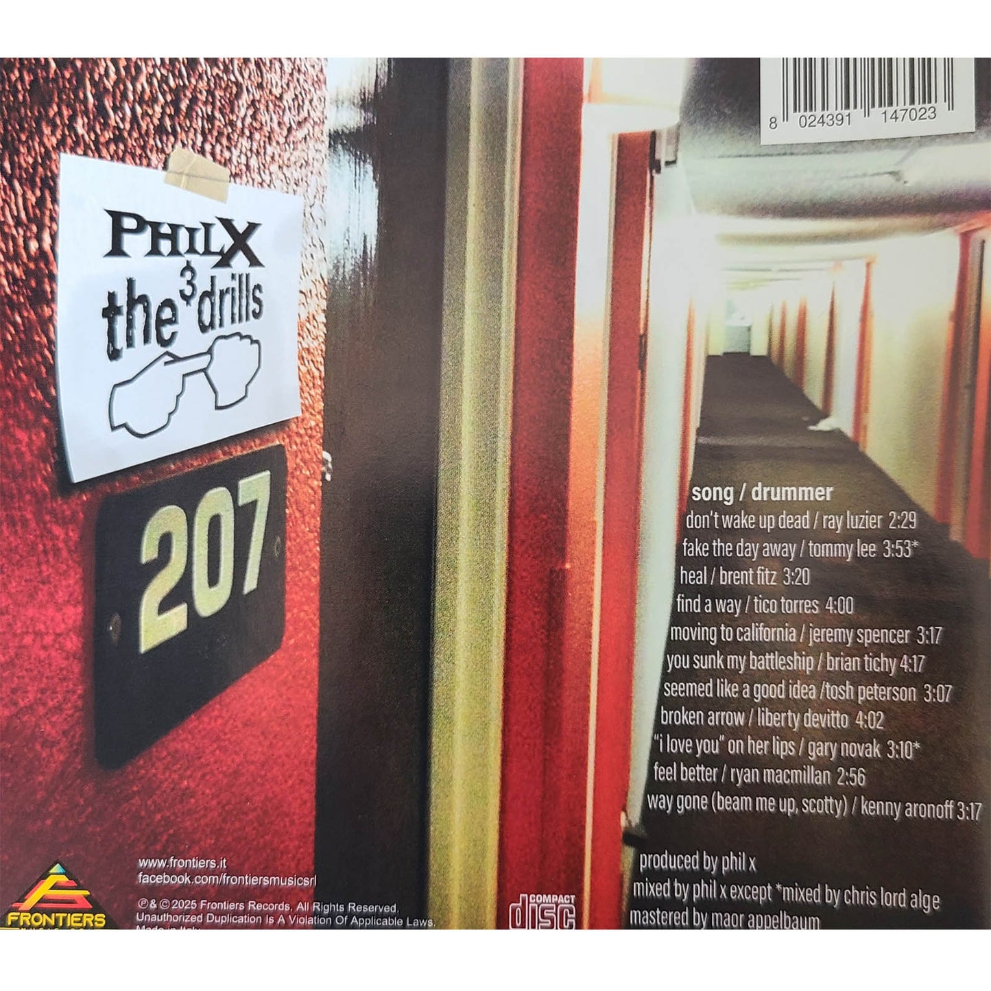 PHIL X - Pow ! Right In The Kisser (2025)