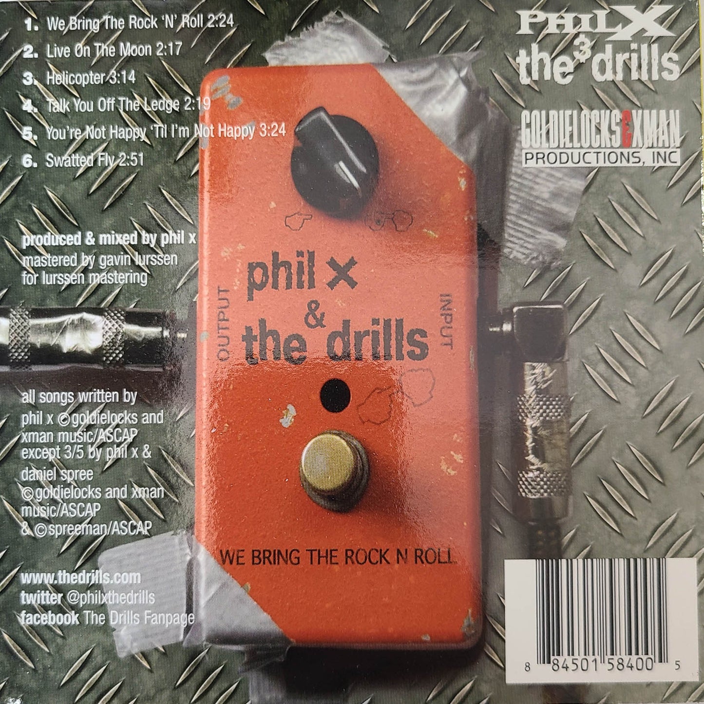 Phil X & THE DRILLS - We Bring The Rock N Roll (2011)