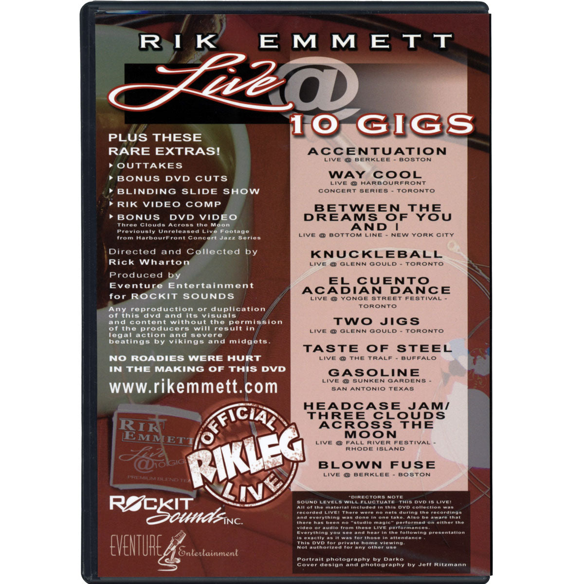 RIK EMMETT - 10 Gigs (2005)