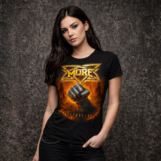 MORE Destructor cover Ladies T