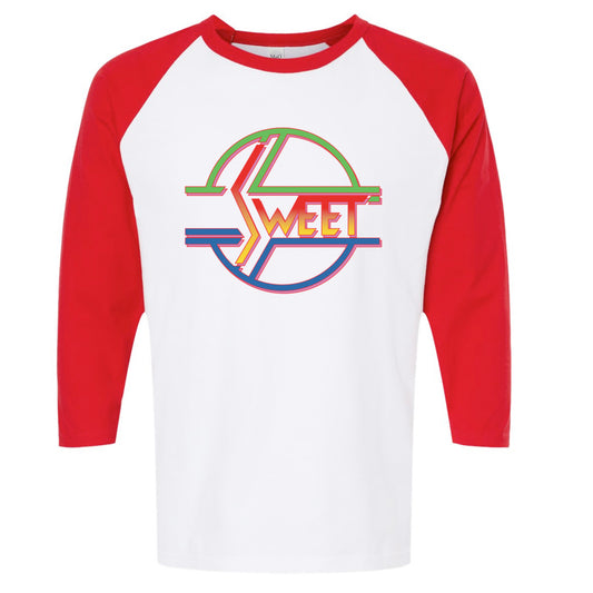 Faded Logo raglan