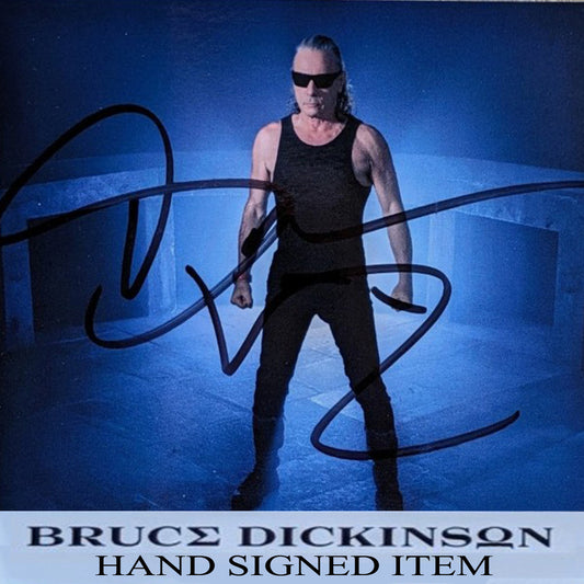 BRUCE DICKINSON SIGNATURE ADD ON