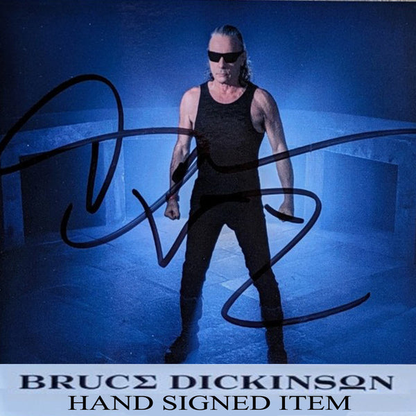 BRUCE DICKINSON SIGNATURE ADD ON