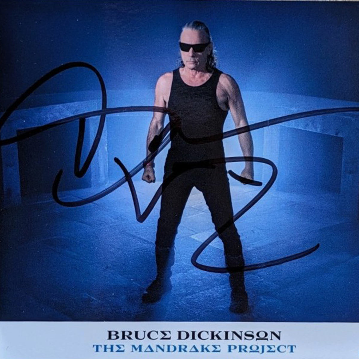 BRUCE DICKINSON SIGNED PERSONAL ITEM