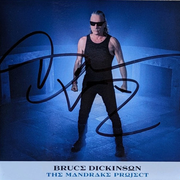 BRUCE DICKINSON SIGNED PERSONAL ITEM