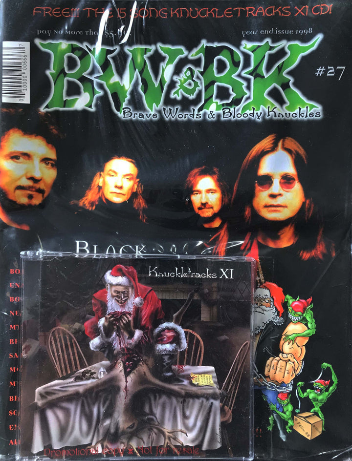 BW&BK Issue 27 (Black Sabbath) w/ FREE CD !