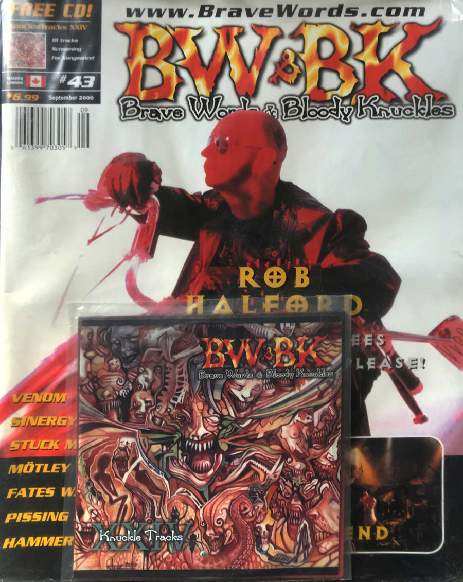BW&BK Issue 43 (Rob Halford) w/ FREE CD !