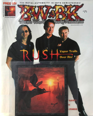 BW&BK Issue 75 (Rush) w/ FREE CD !