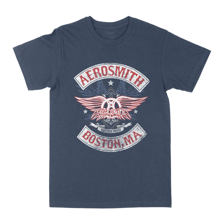 Aerosmith Biker Boston MA T-Shirt
