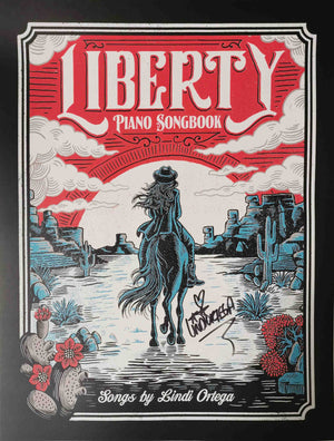 Liberty Piano Songbook Print SIGNED