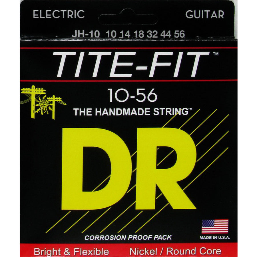 DR Tite-Fit Electric Guitar String Set Jeff Healey JH-10